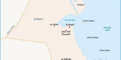 Peta dari al zour kuwait