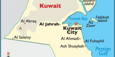 Kuwait penuh peta